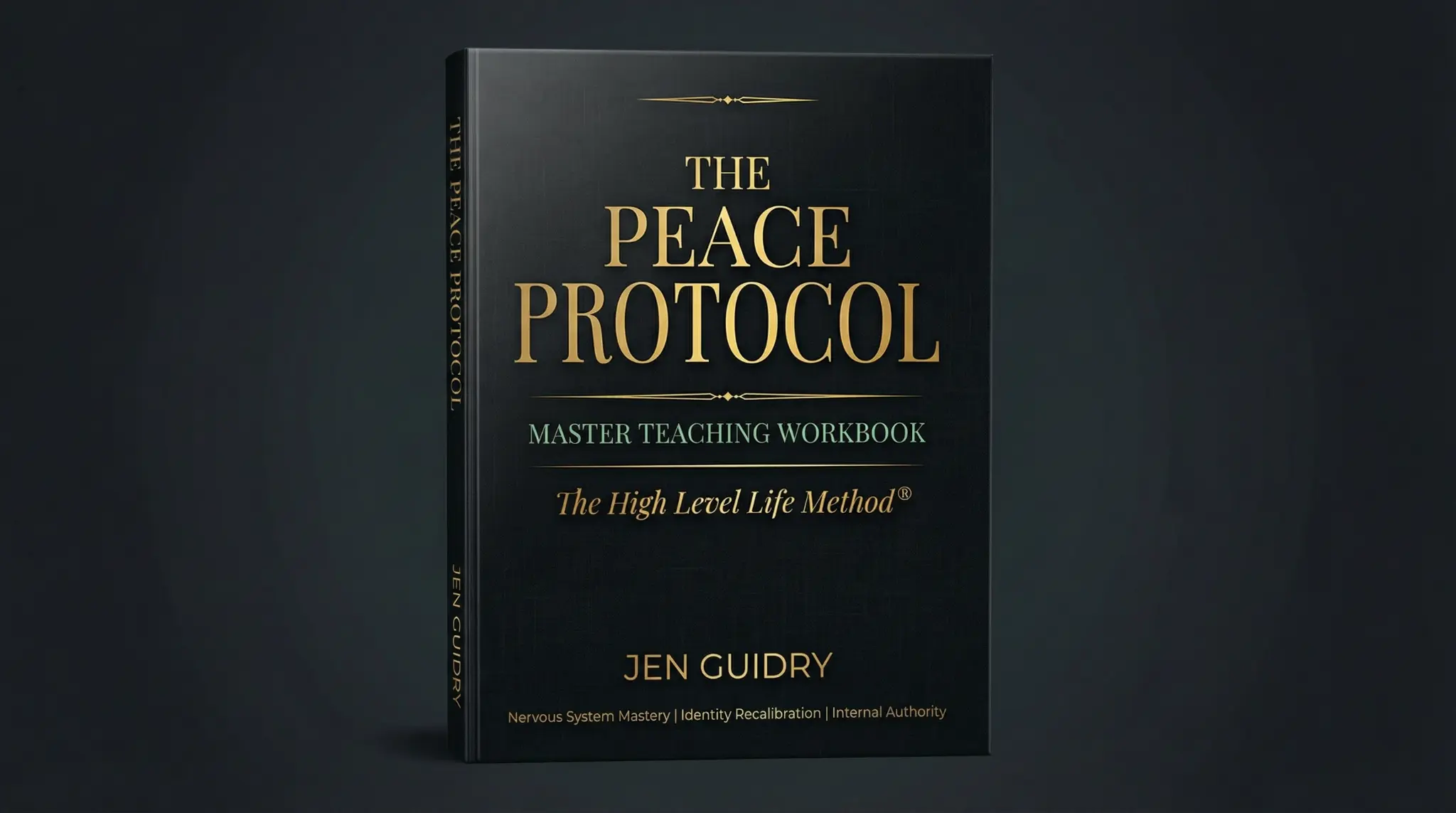 The Peace Protocol Master Teaching Workbook cover